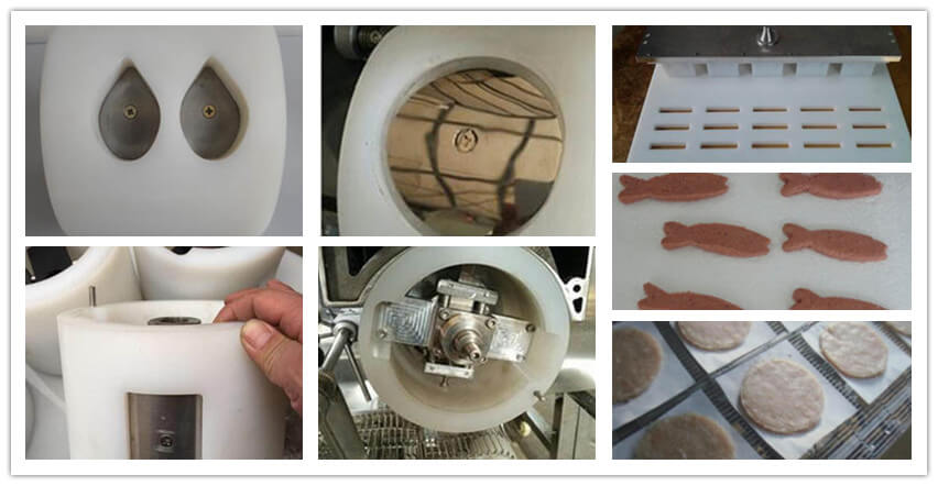customized molds can be made for making different shape pies