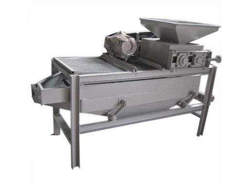 Almond Shelling & Separating Machine