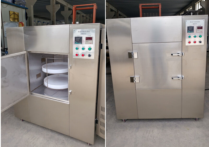 6kw microwave sterilizing drying machine