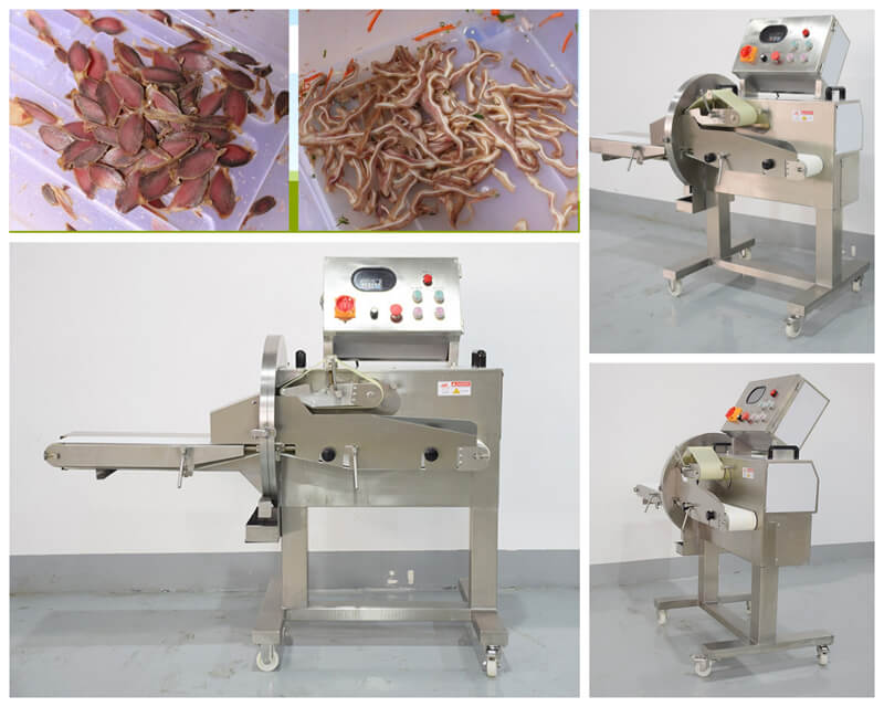 electric cooked meat cutting machine